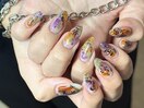 ハロウィン！ニュアンスネイル☆