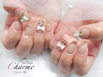 シャルム(Charme)/キティちゃんネイル