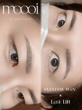 トータルビューティ モーイ(totalbeauty moooi)/眉WAX×まつげパーマセットmenu