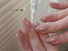 [美しいフォルム/フィルイン]フレンチネイル¥8000