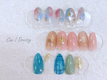 キャンアイドレッシー 奈良新大宮店(Can I Dressy)の写真/Can I Dressyなら、あなたの理想を叶えるネイルで指先に彩りを★