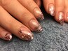 【acrylic glitter sculpture ラメグラスカルプ】¥10000円(税込11000円)