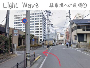 ライトウェーブ 長野駅前店/駐車場への道順♪