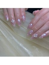 ネイルルーム オルポノ(Olupono)/ちゅるんチークネイル