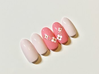 ヴァンクルール(VentCouleur)の写真/【高技術×低価格が叶う上質サロン☆】モチの良さに定評あり◎大人の洗練された上品ネイルを♪