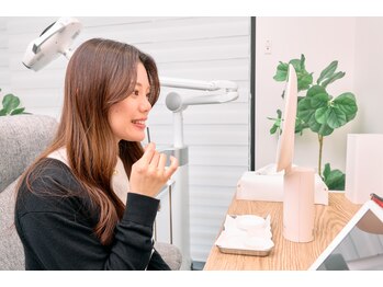 LBSホワイトニング 上野店/照射準備/LBSホワイトニング上野