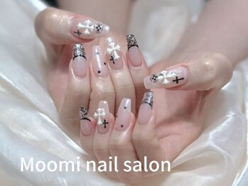 ムーミー 新宿(Moomi)/黒系レース/白系クロム/シール