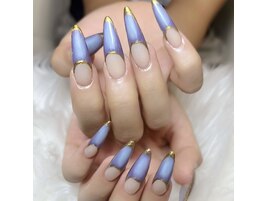 チップ長さ出し+フレンチ