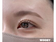 ウービー(WOOBY)の雰囲気（自まつ毛をいたわりながら長く楽しめる可愛い目元へ♪）