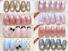 人気No.4★【定額】6,840円コース ─ 人気/定番アートネイル200種♪