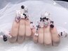 【MAXチップ長さだし+持ち込みデザイン】パーツつけ放題 ¥16980