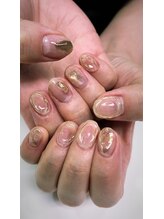 ネイルアンドまつげ リュフェール 五反田(Nail Lufaire)/ニュアンスネイル
