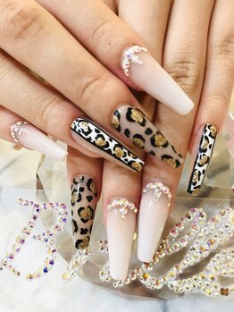 エスフィーネイルサロン ブリーユ(Esfy nailsalon Brille)/ヒョウ柄ネイル