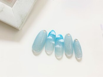 ネイルサロン アミ(Amie)/空と雲のデザインがキュート♪