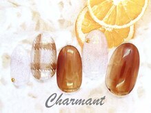 シャルマン(Charmant)/チェック×ブラウン