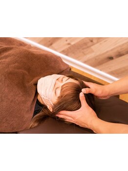 ヘッドスパで癒されたい