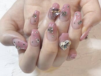 ミナミネイル 新宿店(Minami Nail)/Vカットストーン