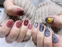 モルフォネイル(Morpho nail)/#アートネイル