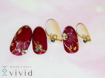 メイクプラスネイル ヴィヴィッド(MAKE+NAIL vivid)/◆和装ネイル◆