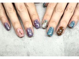 個性派ネイル