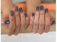 リオッサ オブ ラグーン(RIOSSA of Lagoon)/シンプルフラッシュネイル