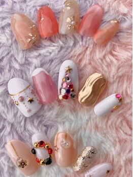 エテルノリンド(Eterno Lindo)の写真/定額3680円から色変更可能◎成人式ネイル定額、チップも5000円からございます♪