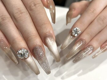 ディーグレース 中井店(D.Grace)の写真/【ハンド】オフ別ジェルマグネットorフラッシュ☆¥5,500!自爪に優しいパラジェル&フィルインもご用意◎