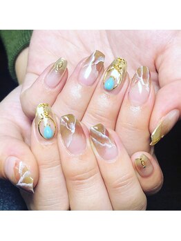 ルフリーク(Le Freak)/ベージュ大理石