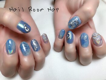 ネイルルーム ナップ(Nail Room Nap)/くすみブルー