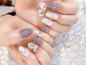 ラルネイル 大宮(Lull. nail)/#Xmas#オーナメント#ツリー#雪