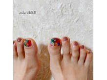アトリエウニコ(アトリエUNICO)の雰囲気（フット親指アートコース7700円Instagram@kei_kuwaharaaaa）