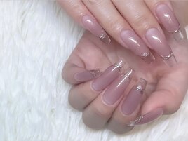 クリアフレンチネイル
