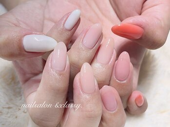 アンドクラッシィ(&classy.)/グラデーション/ワンカラー