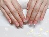【初回オフ無料】handジェルネイル★ホワイトフレンチコース6000