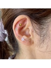 フィールラッシュ バイ グリーン(FEELLASH by green)/#耳ツボジュエリーデザイン