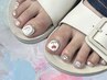 【学割】【ネイルモデル】フット10本アート/150分/¥6600