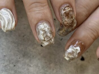 タロ(talo)/大阪/中津》鉱物ネイル