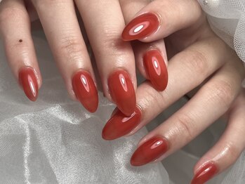 チェリーレッドネイル