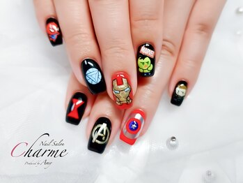 シャルム(Charme)/アベンジャーズネイル
