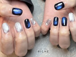 ブルー×シルバー