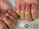 ワンカラーネイル/ピンク