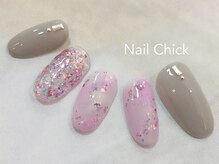 ネイルチックコウベ 銀天街店(Nail Chick kobe)/ポイントキラキラネイル