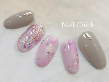 ネイルチックコウベ 銀天街店(Nail Chick kobe)/ポイントキラキラネイル
