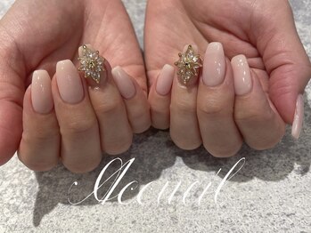 アクイユ 銀座店(ACCUEIL)/ワンポイントビジュー