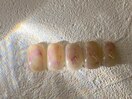 インク　ベージュ　ニュアンス