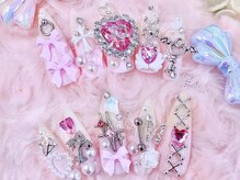 リリキュアネイル(RRKYUA NAIL)の雰囲気（推し活ネイルが大人気！別途有料で痛ネイル、3DパーツもOK！）