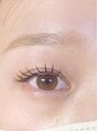 デザインケー 郡山店(designK)&nbsp;まつげエクステナチュラルデザイン束感でお仕上げしています