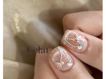 エクラ(Eclat)/リボンネイル