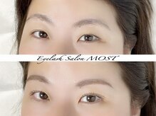 モスト(MOST)/まつげパーマ＆眉毛スタイリング