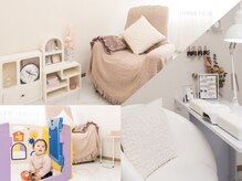 エムアンドアール アイ アンド ブロウ ジーネイル(M&R eye&brow G nail)の雰囲気（お子様用にゲージやバウンサーも！LINEでお問い合わせください）